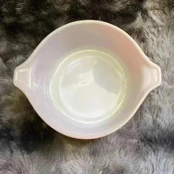 Pyrex Vintage 1980's Autumn Harvest Wheat Serving Casserole  Dish 472-B - Picture 4 of 16